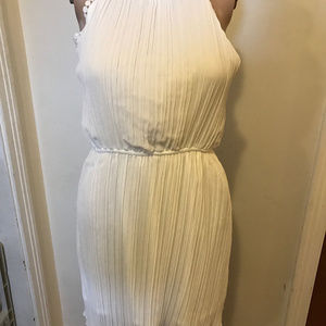 Zzer Women Sleeveless Skater Chiffon Cocktail Dres